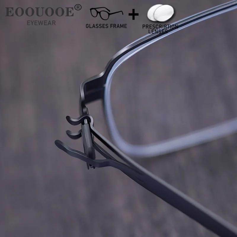 نظارات طبية بتصميم KUXA 1.61 MR-8 فائقة القوة 1.67 عدسات قصر النظر نظارات مضادة للانعكاس وحماية من الأشعة فوق البنفسجية