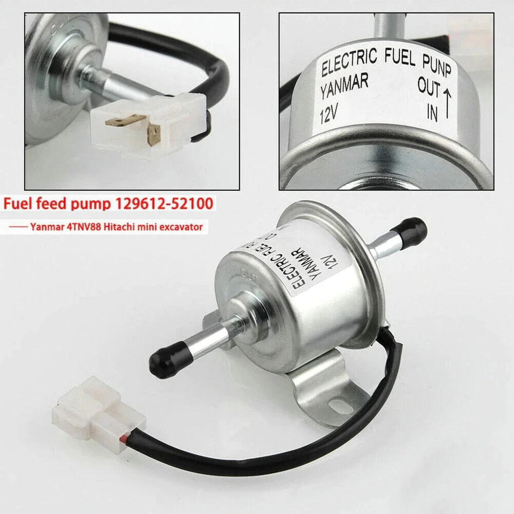 High quality low pressure universal diesel petrol gasoline electric fuel pump HEP-02A FOR 12V for car motorcycle