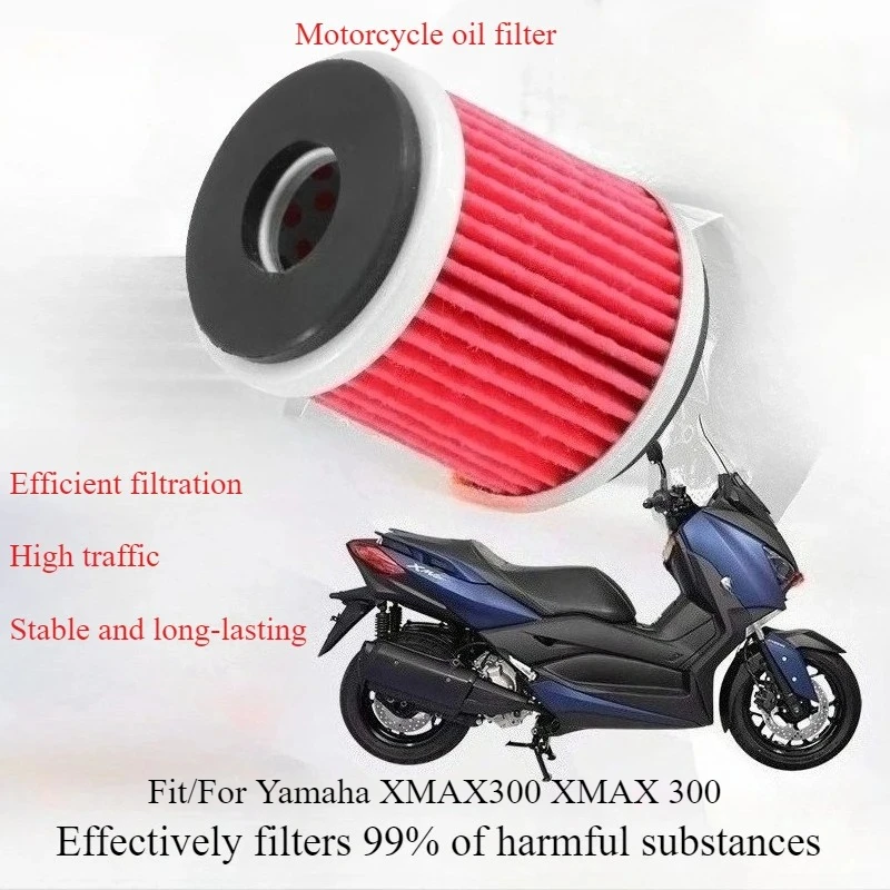 

Motorcycle motorcycle oil grid filter high flow rate high dust capacity long-lasting for Yamaha XMAX300 XMAX 300