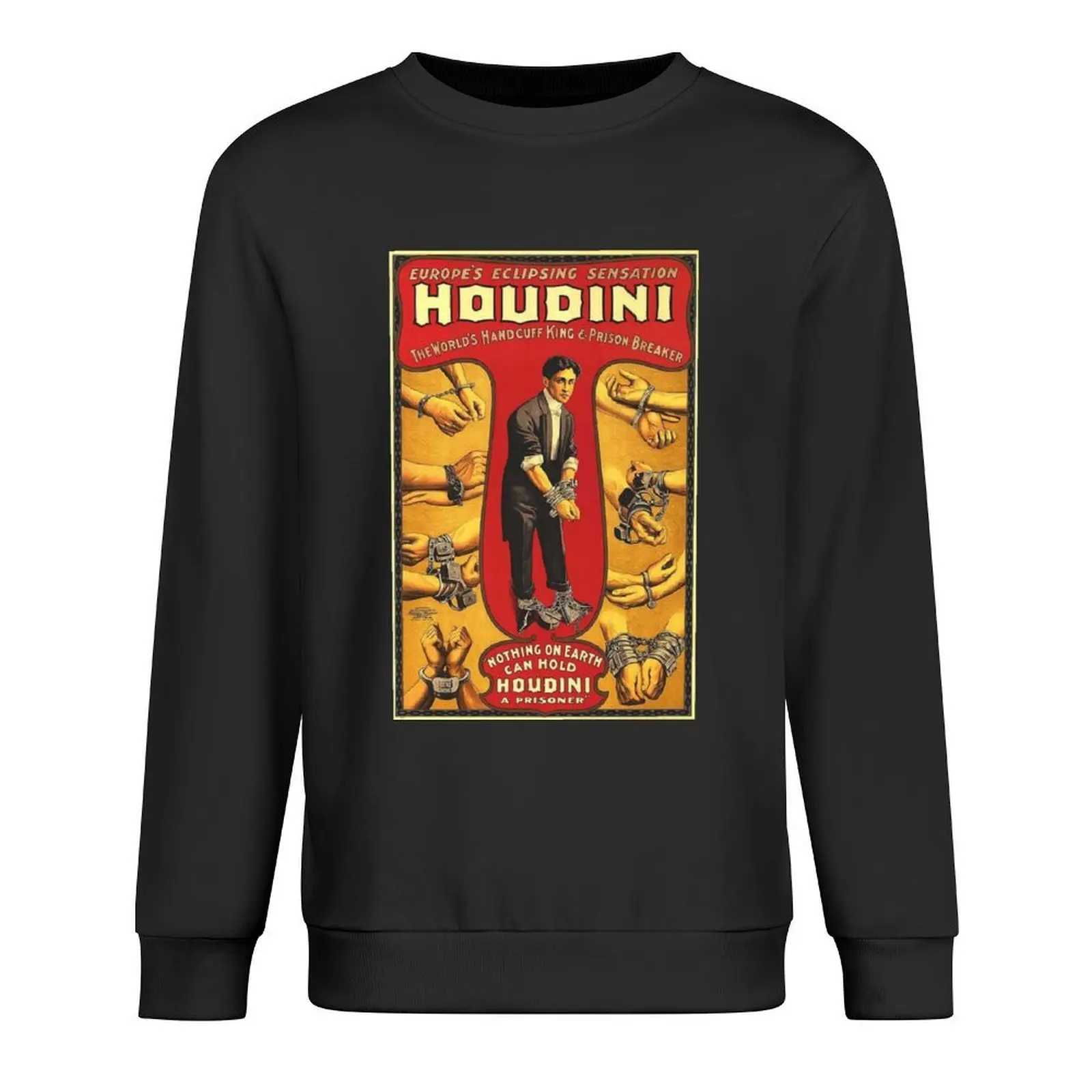 

Houdini - The king of handcuffs Pullover fashion men men clothes tracksuit korean clothes oversize sweatshirt
