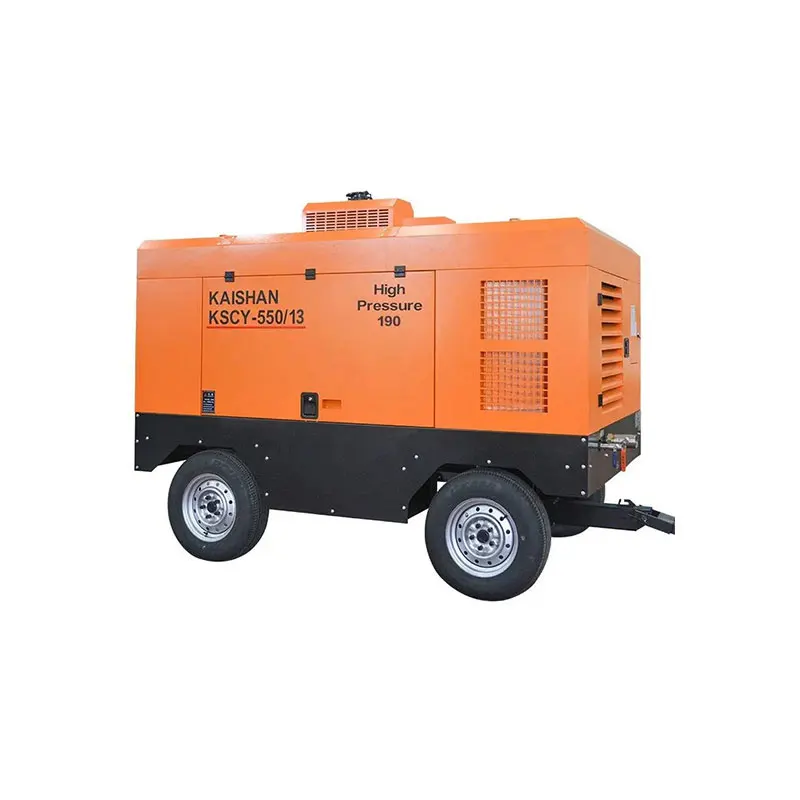 Kaishan KSCY-550/13 high efficiency professional 550cfm  engine screw air compressor machine