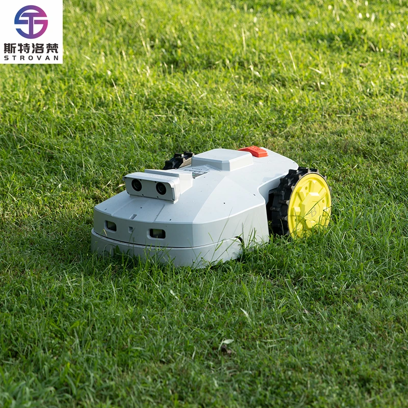 STLF Intelligenter Roboter-Rasenmäher, automatischer Rasenmäher mit präziser Navigationshindernis, vermeidet All-Terrain-Fähigkeiten