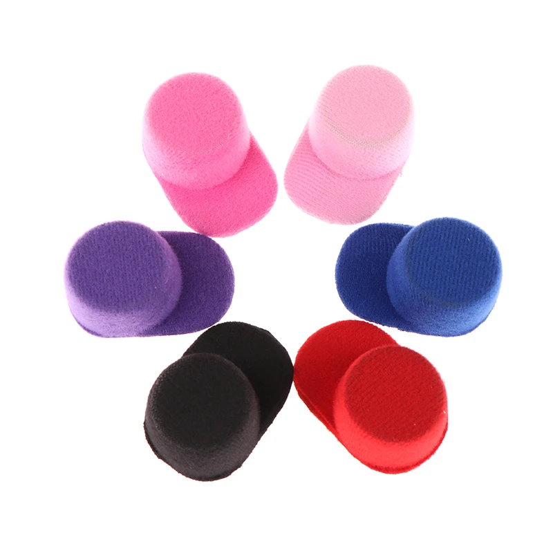 Doll House Miniature Colorful Hat Mini Dolls Hat Baseball Cap Duck Tongue Cap For Doll Dress Up Decor Accessories Toys