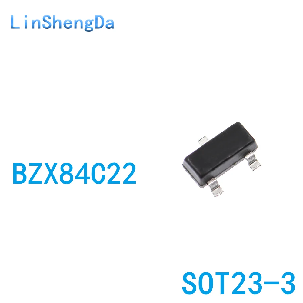 Whole BZX84C22 Zener Diode 22V SMD SOT23 Screen Printing Y8 (3K Package)