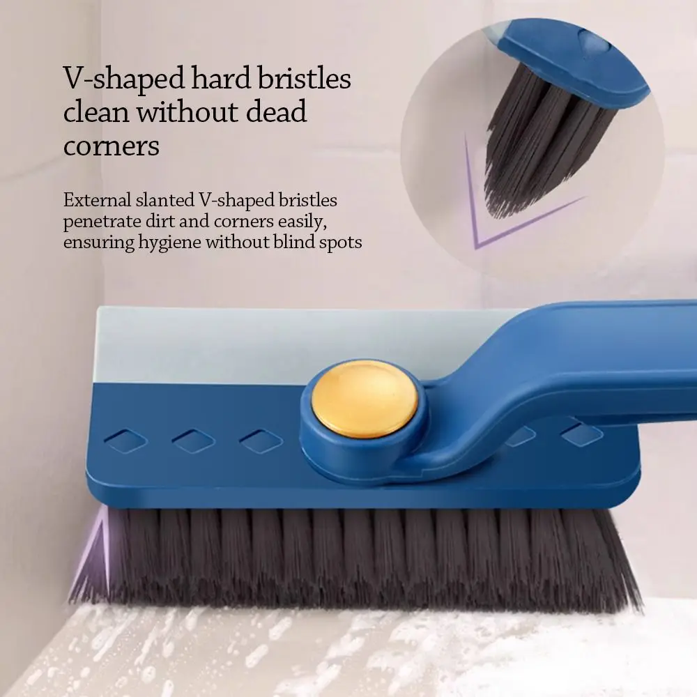 V-Shape Gap Cleaning Brush with clips non slip Corner Cleaning Tools Multifunctional Window Groove Scrubber