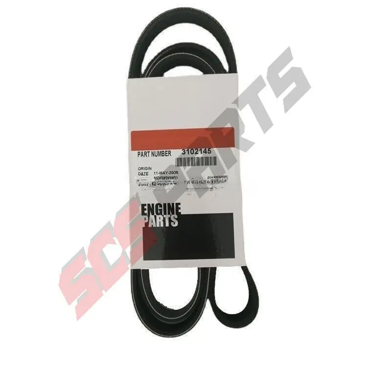 

3102145 3807395 6PK1575 V Ribbed Belt Fit Cummins Engine ISX QSX X15