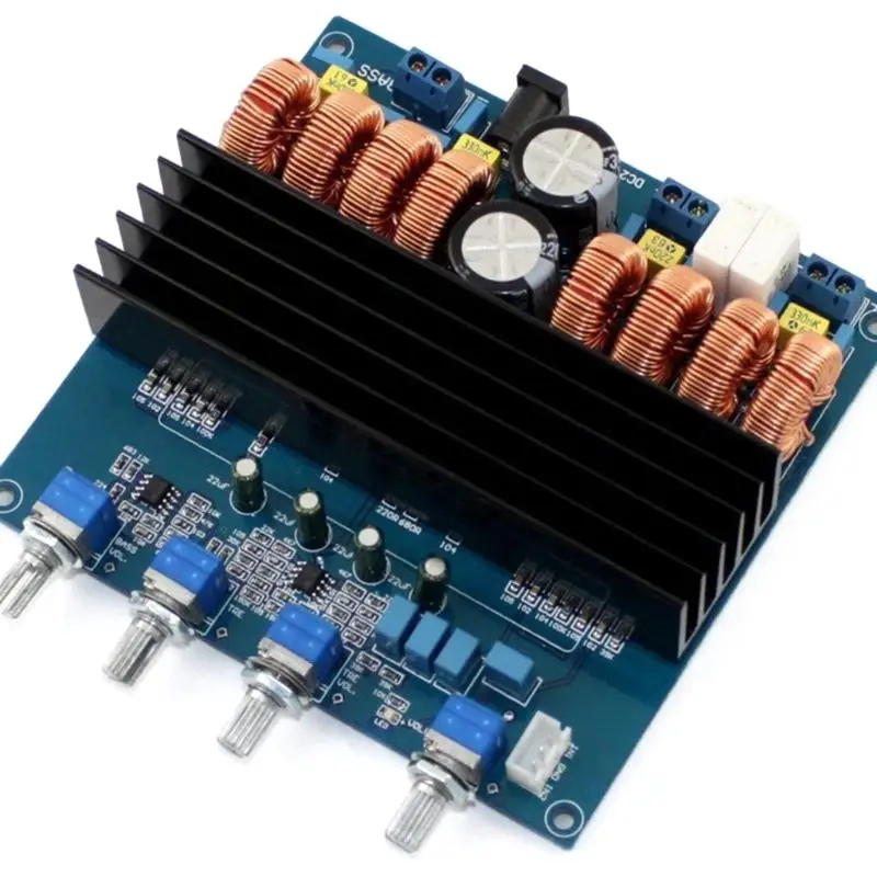 TDA7498E フィーバーデジタルアンプボード大出力 2.1 チャンネルステレオアンプボード