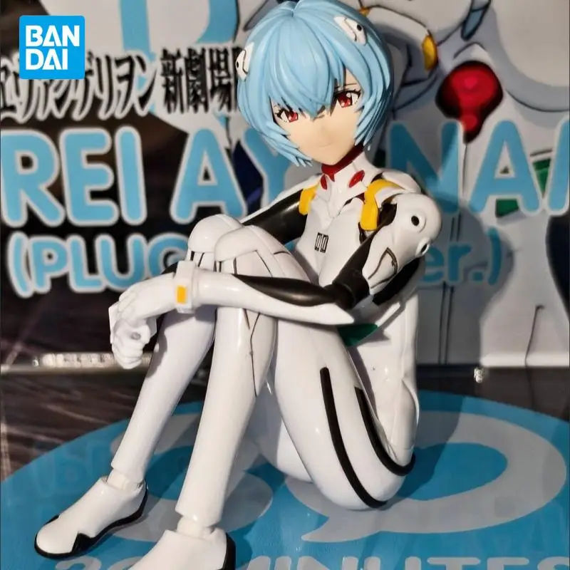 

Original Bandai 30 Minutes Preference Eva Plug Suit Rei Ayanami Action Figure Anime Action Assembled Model Toy Gift