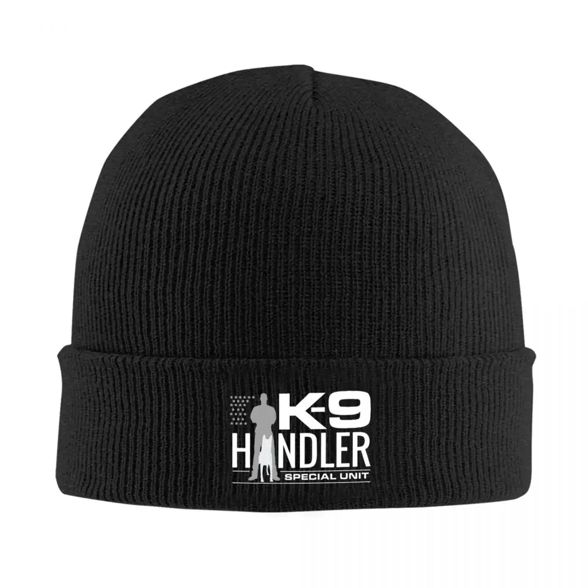 K9 Unit Handler Hat Autumn Winter Beanie Warm Dog Cap Men Women Knitted Hat