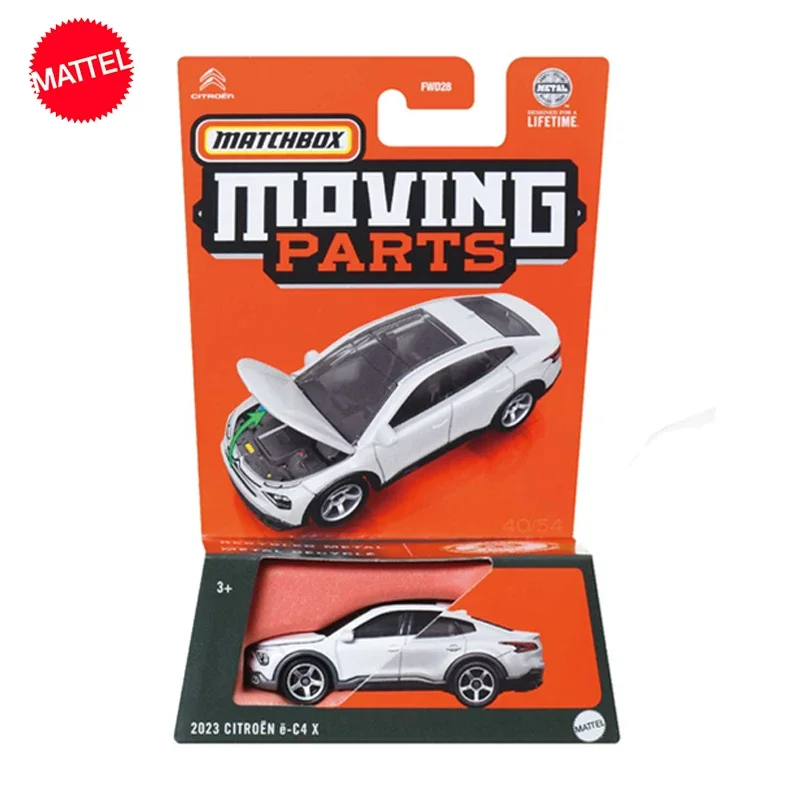 Original Mattel Matchbox Car 1/64 Recycled Metal Moving Parts Citroen C4x Vehicle Model Toys for Boys Collection Birthday Gift