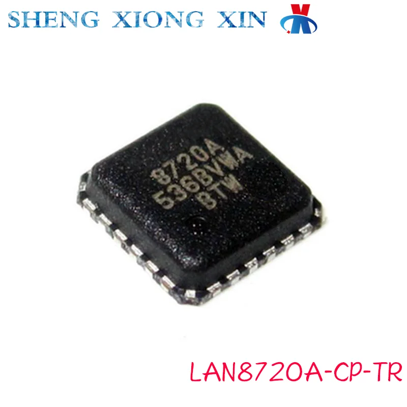 

5pcs/Lot 100% New LAN8720A-CP-TR LAN8720AI-CP-TR QFN Ethernet Chips LAN8720A LAN8720AI 8720A Integrated Circuit