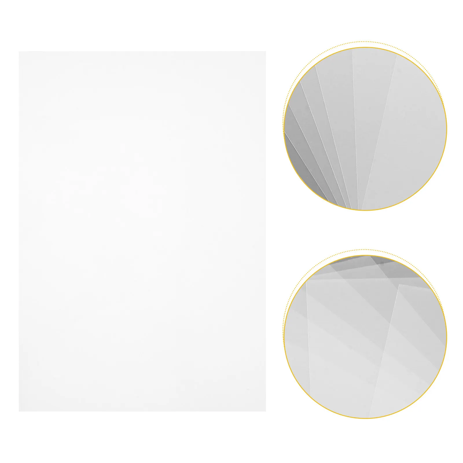 10Pcs Heat Shrinkable Sheet Bops Material Versatile Shrink DIY Craft Sheets for Handmade Keychains Earrings and Art Projects
