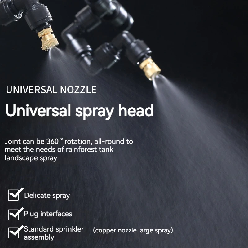 Smart WiFi Mist Spray System Rainforest Sprayer Automatic Timing Irrigation Reptile Plant Humidifier