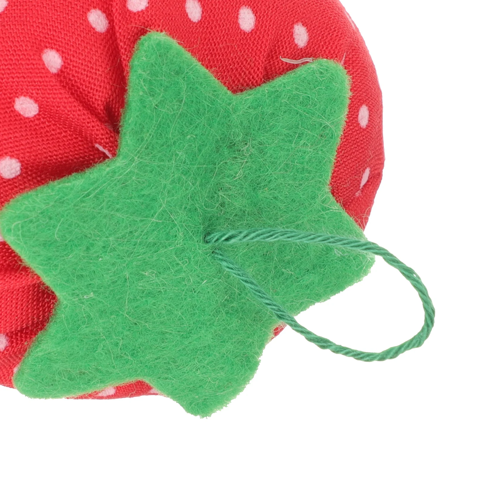 

10Pcs Pin Cushion Strawberry Tomato Shape Compact Sewing Tool Household Needle Cushion Convenient Small Sewing Pin Holder