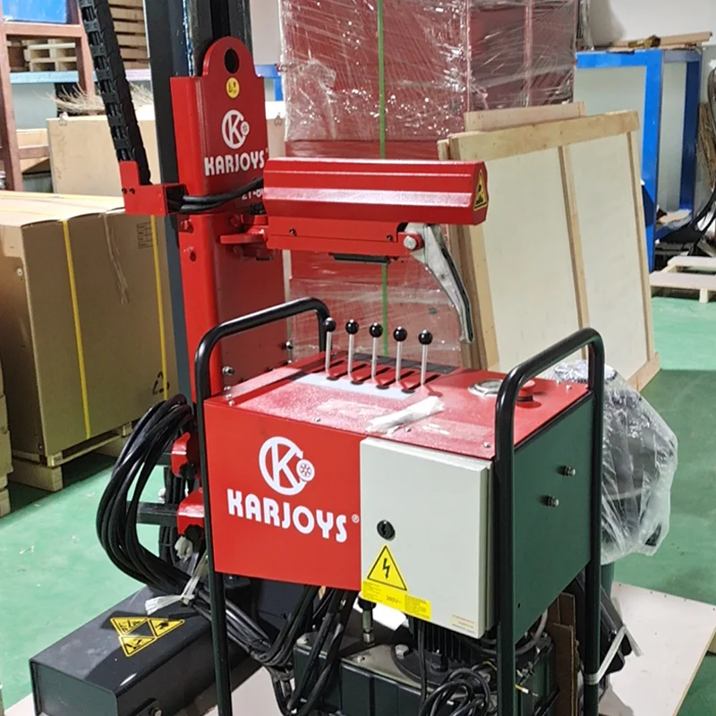 Karjoys new vertical truck tire change for 12-24 inch rim size  tires 15mpa truck tyre changertire removal machine 2024