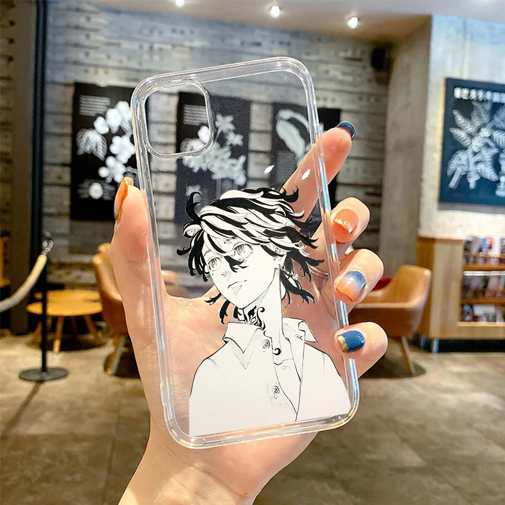 tokyo avengers Clear Transparent phone case for iPhone 15 14 11 12 13 mini pro XS MAX 8 7 6 6S Plus X SE XR