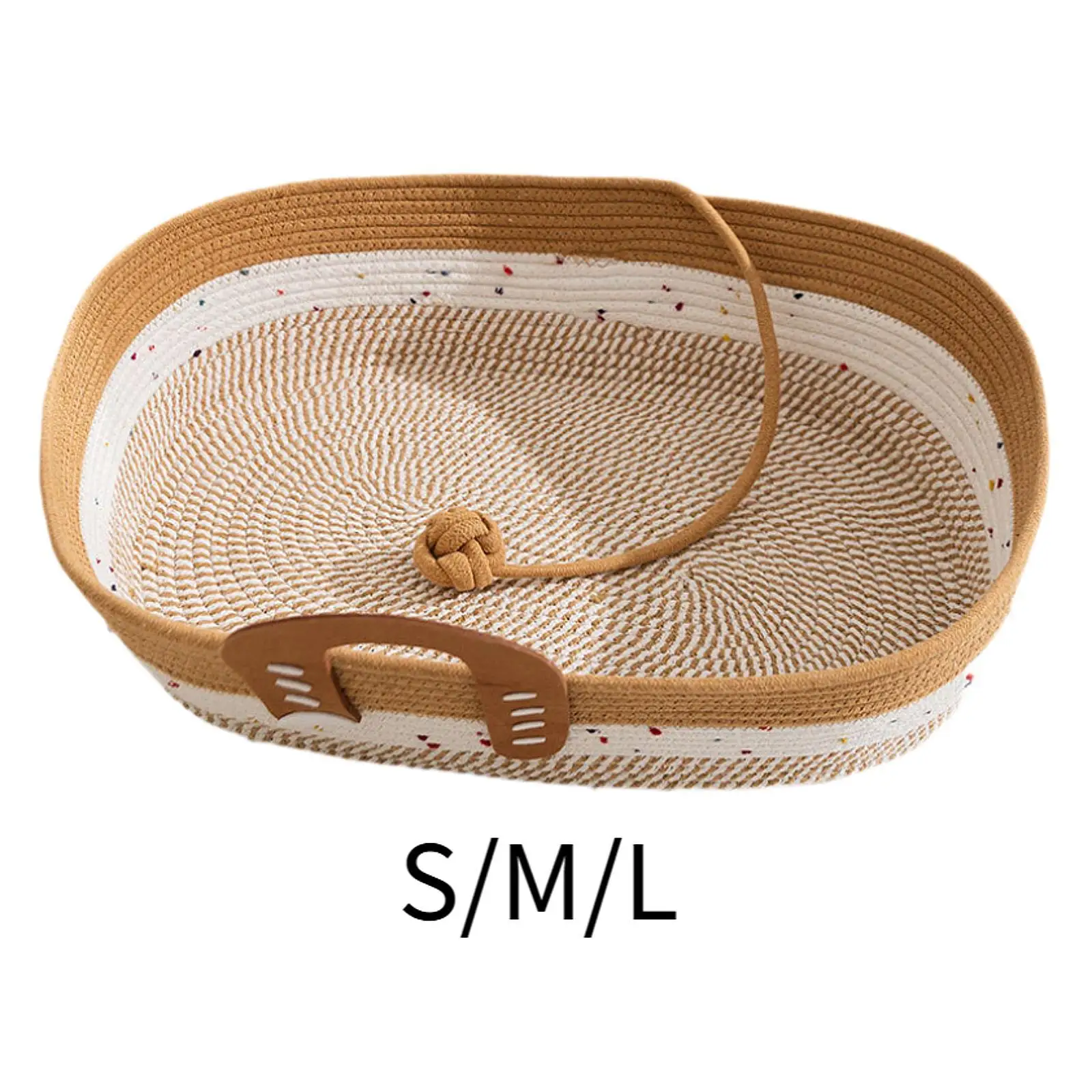 

Cat Bed Basket Kitten Bed Comfortable Pet Supplies Furniture Protection Scratch