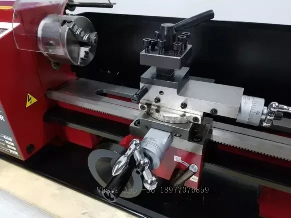 Desktop Mechanical Bench Mini Metal Manual Lathe Machine For Steel