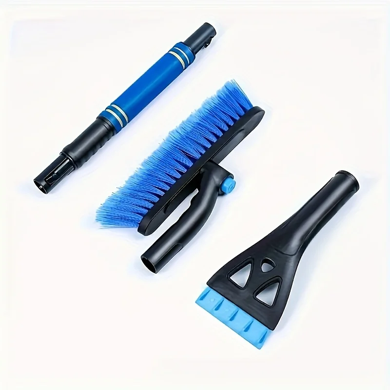 RV للتمديد مجرفة الثلج مكشطة ثلج الشتاء فرشاة تنظيف الزجاج الأمامي انفصال مكنسة إزالة الثلوج التخييم قافلة الملحقات #3