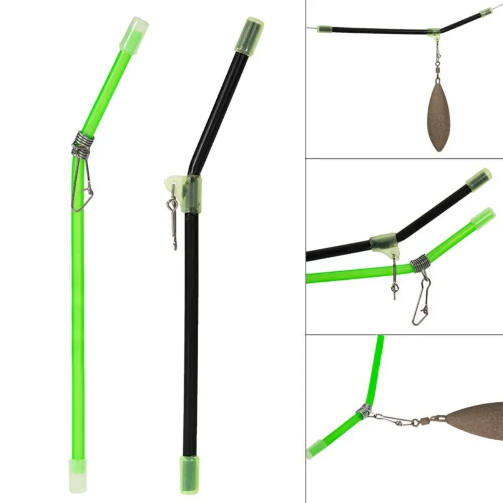 20 قطعة مكافحة لف مكافحة تشابك بوم الصيد أداة المغذية ربط تبختر الصيد معالجة مع يدور ثقالة المفاجئة الصيد