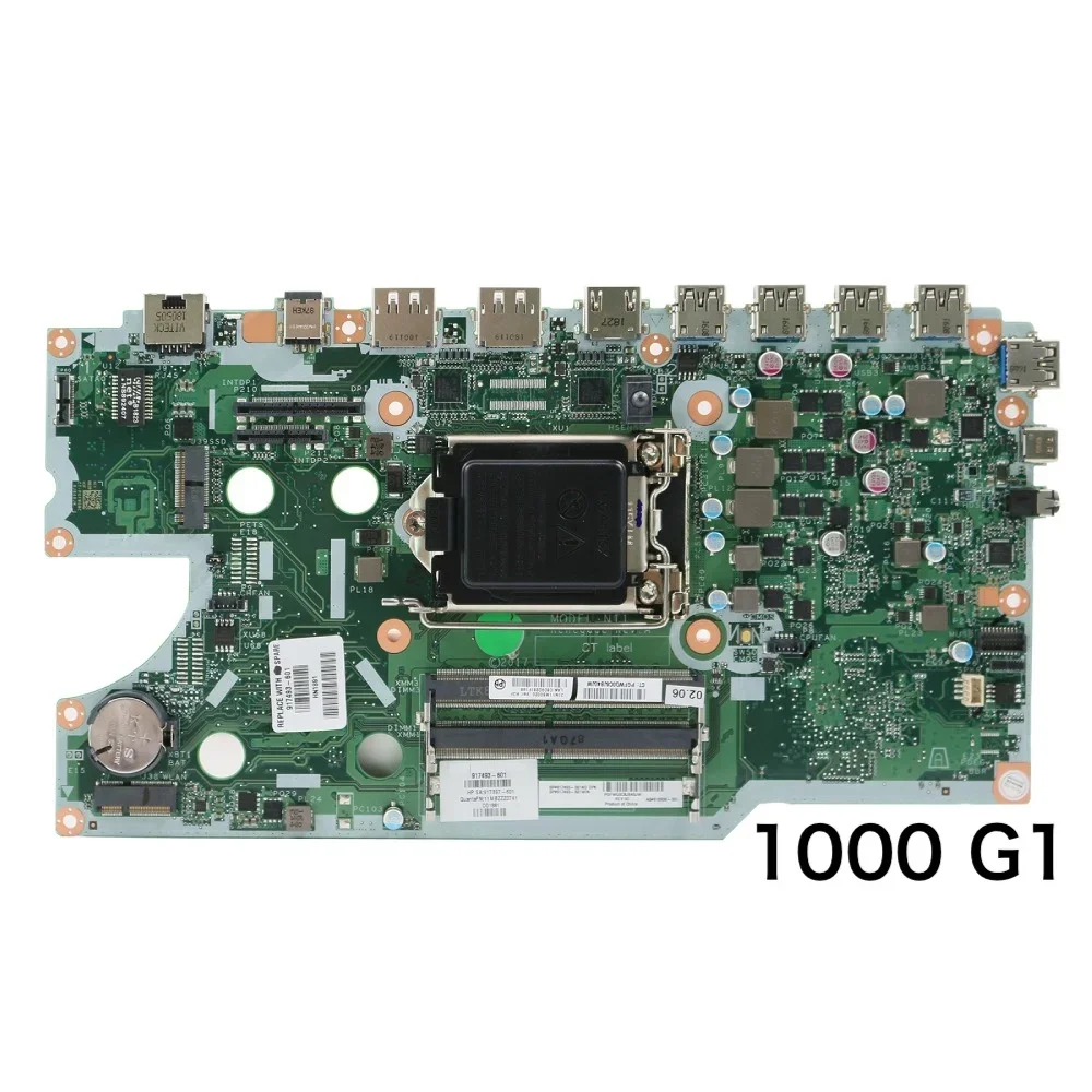 Per la scheda madre all-in-one HP 1000 G1 916936 -001 917493 -601 Scheda madre DA0N11MB8H0 Testata al 100% OK Funziona completamente Spedizione gratuita