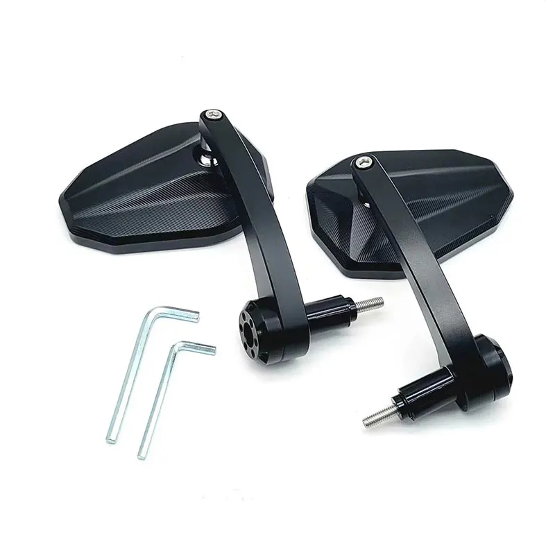 

Motorcycle Rearview Mirrors Scooter Bar End Handlebar Mirror Accessory For Honda CB650R CB400F CB300R CB190SS