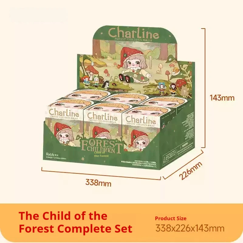 

Xialin Forest Child Series Girls Blind Box Collectible Figure Trendy Toy Display Item In Stock For Toy And Hobby Enthusiasts