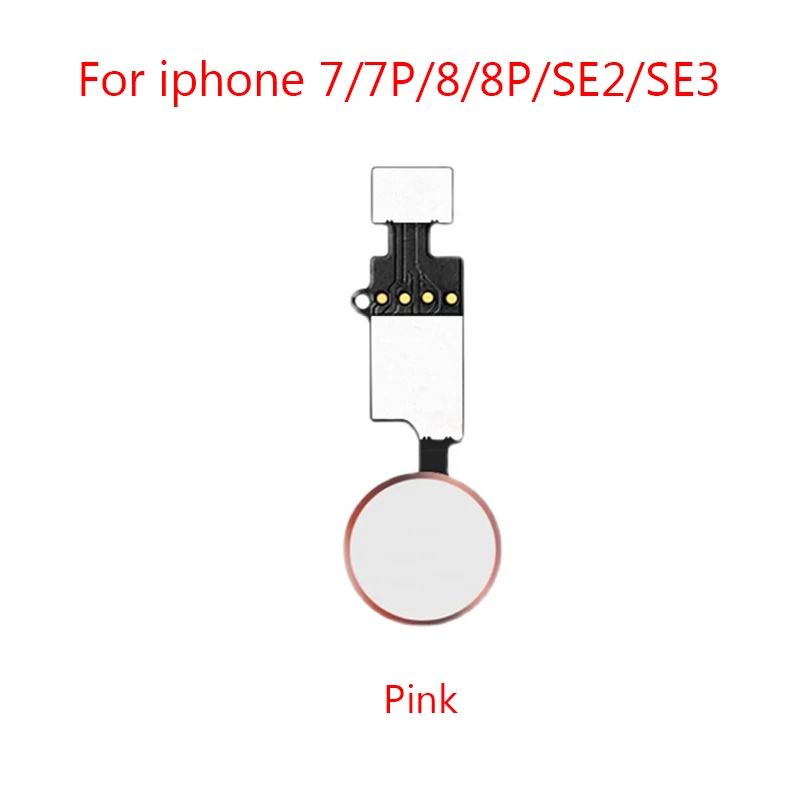 JC YF Universal Home Button Flex Cable For iPhone 7 8 Plus SE 2020 SE2 SE3 7P 8P Menu Key Return Function Solution No Touch ID