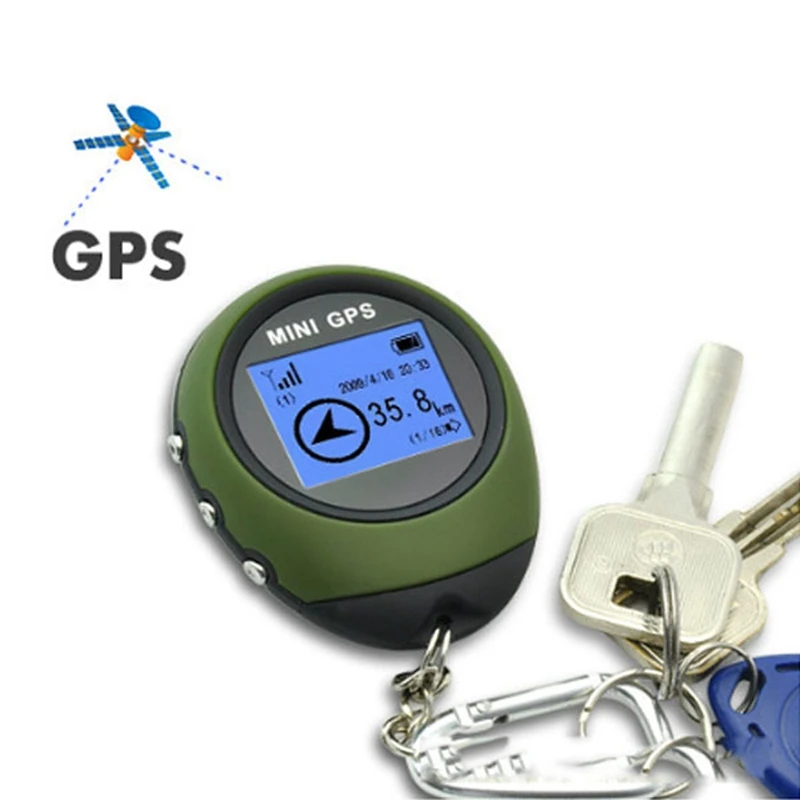 Mini GPS Navigation Receiver Tracker Logger USB Rechargeable Handheld Location Finder Tracking For Traveler