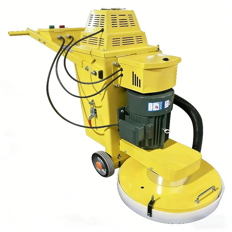 Epoxy floor grinder with vacuum cleaner, large pavement paint remover and floor polisher for sale