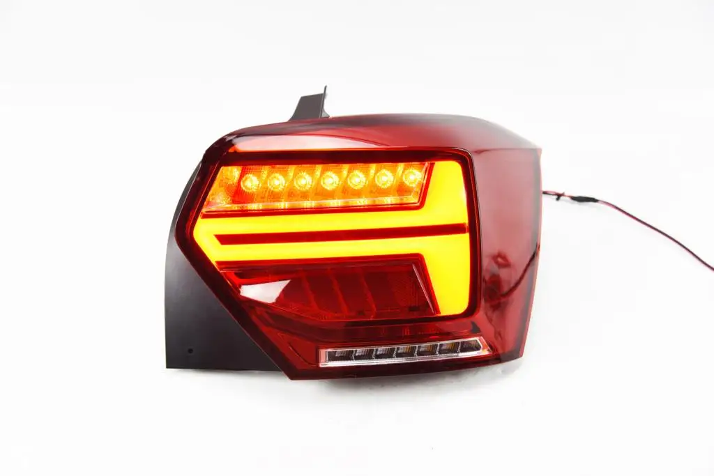 Factory Wholesales Polo Plus LED Tail Lamp Rear Light Animation and Running Signal for Year 2019-2021