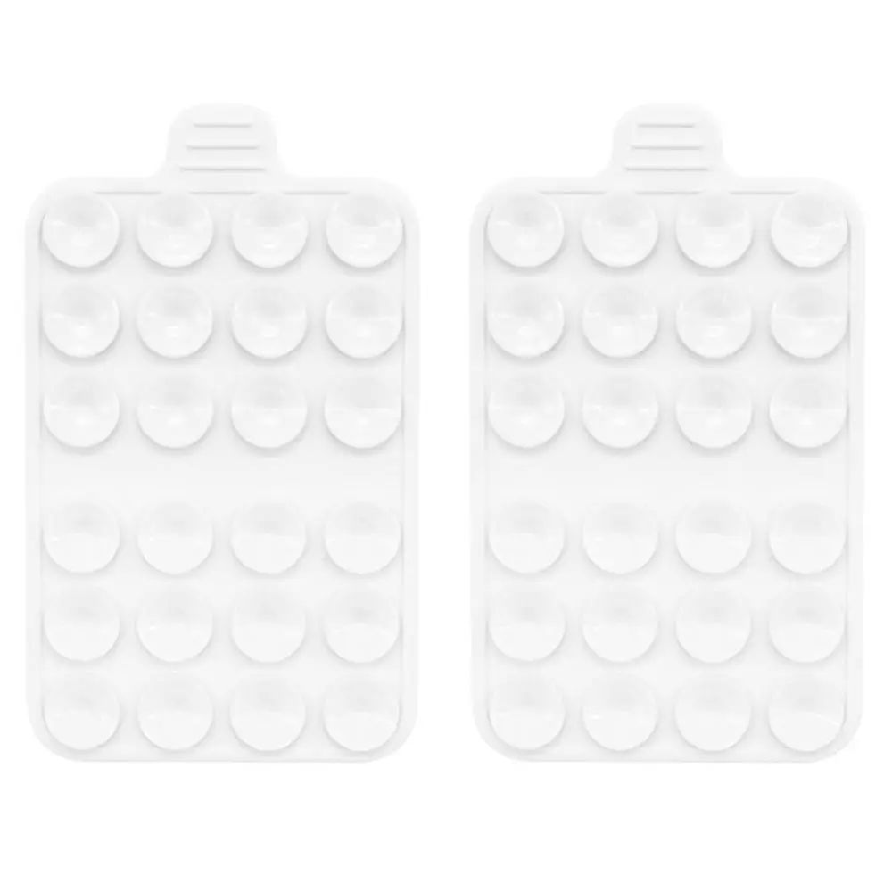 متعددة الوظائف سيليكون شفط الوسادة دائم مزدوجة الجانب سيليكون المطاط مصاصة وسادة شفط كأس قوس الهاتف المحمول وسادة ثابتة #2