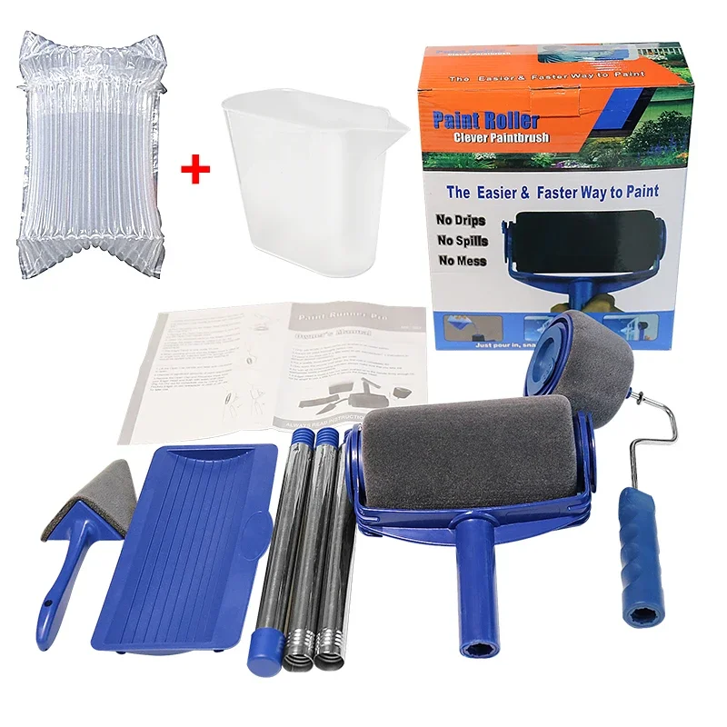 

Multifunctional Paint Roller Racer DIY Household Paint Runner Pro Painting Brush for Wall Decoration with Seam Decoration tools