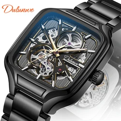 Men's fully automatic mechanical watch, hollowed out personalized luminous waterproof men's watch, casual business father's day