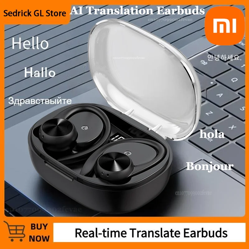 Xiaomi Language Translation Earbuds Online Support 144 Languages And Accent Translate Music And Call Wireless Translation Device