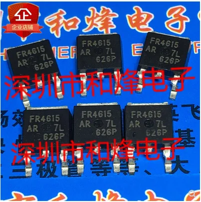 Free shipping 100PCS FR4615 IRFR4615PBF  TO-252 150V 33A