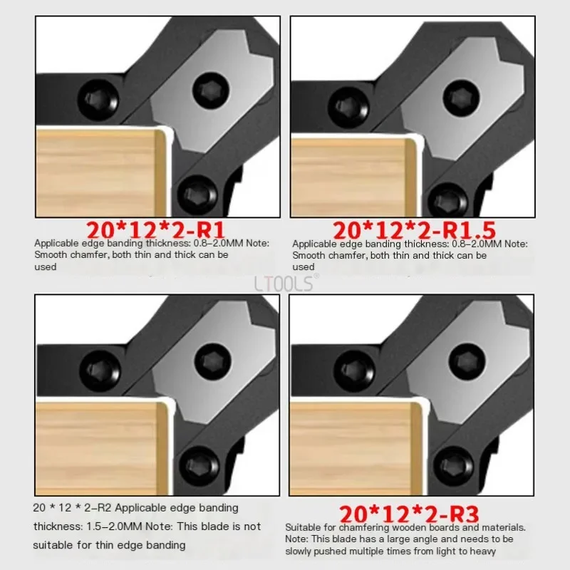 Carpentry Edge Corner Planer Wood Board Fillet Scraper Woodworking Burr Trimming Planer Mini PVC Edge Banding Arc Trimming Tools