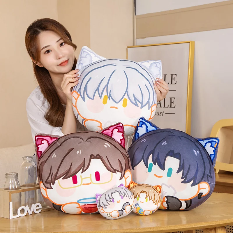 

Anime Light and Night Charlie Jesse Sariel Osborn Evan Cosplay pillow pendant Stuffed animal Cushion Plush Cartoon Cotton doll