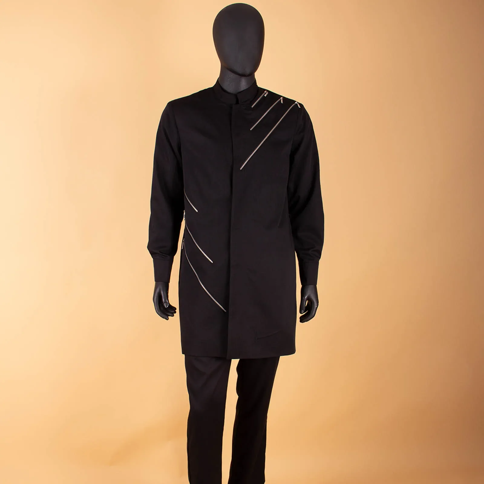 African Clothes for Men Dashiki Jackets and Ankara Pants 2 Piece Outfits Coats with Trousers Set Traditional Tracksuit A2116012