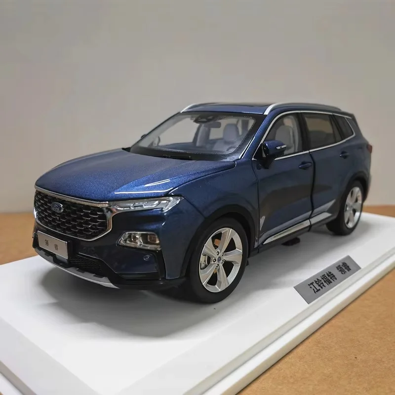 Jmc Ford Territory 1:18 schaal diecast model auto SUV verzamelmodel voor autoliefhebbers origineel diecast model verrassingscadeau