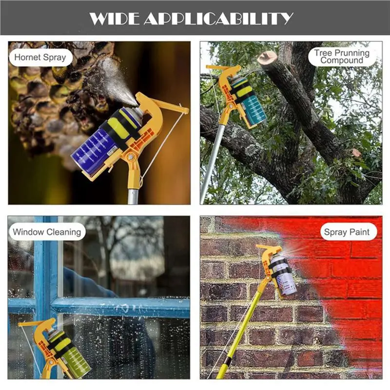 DT19-4X Sprays Can Extension Pole Adaptor Sprayer Extension Pole Adaptor Adjustable Angle Extender Adjustment Bracket B