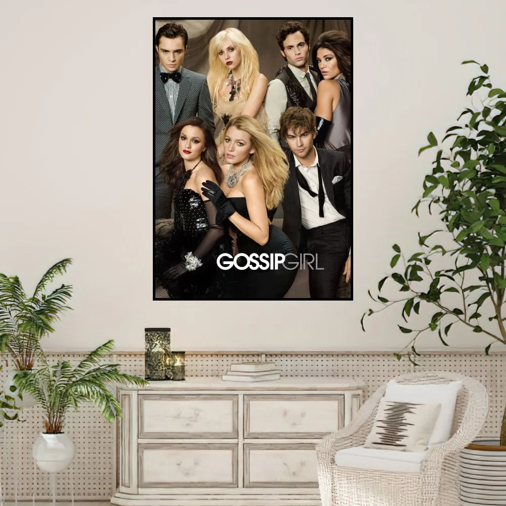 TV G-Gossip G-Girl Poster Small Prints Wall Painting Bedroom Living Room Wall Sticker Office