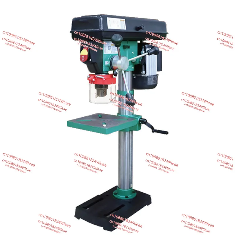 10 inch 220V 750W Speed Regulation Bench Drill High-precision With Laser HD2500Z Drilling Table Desktop Bench Drill B16 Collet