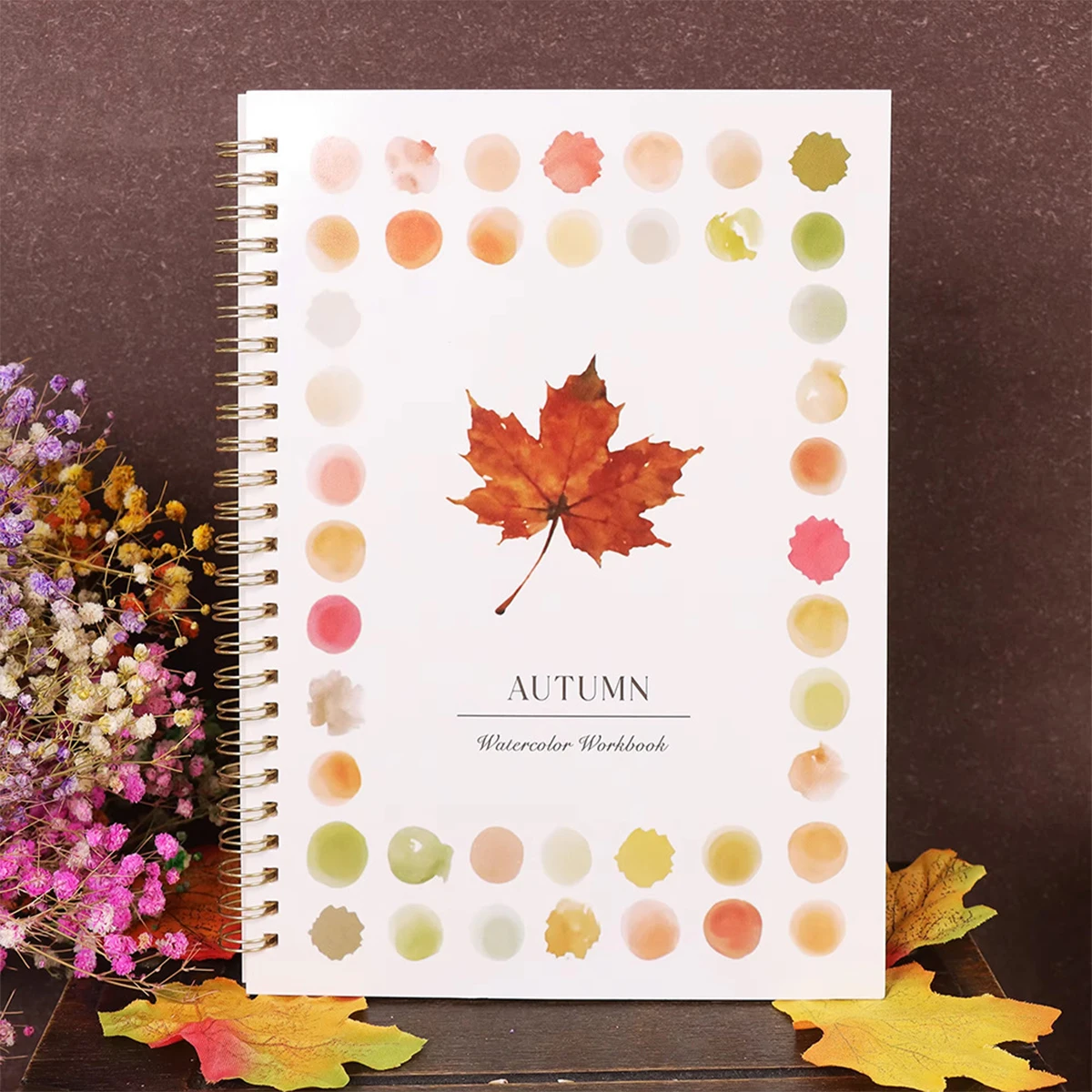 Beginner Watercolor Practice Book 3