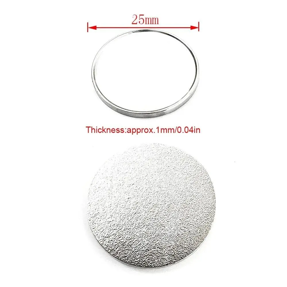 1 قطعة اكسسوارات الفضة 25 مللي متر كرات الغولف المعدنية موقف علامات جولف قناع كاب كليب كرة جولف علامات قبعة الجولف كليب