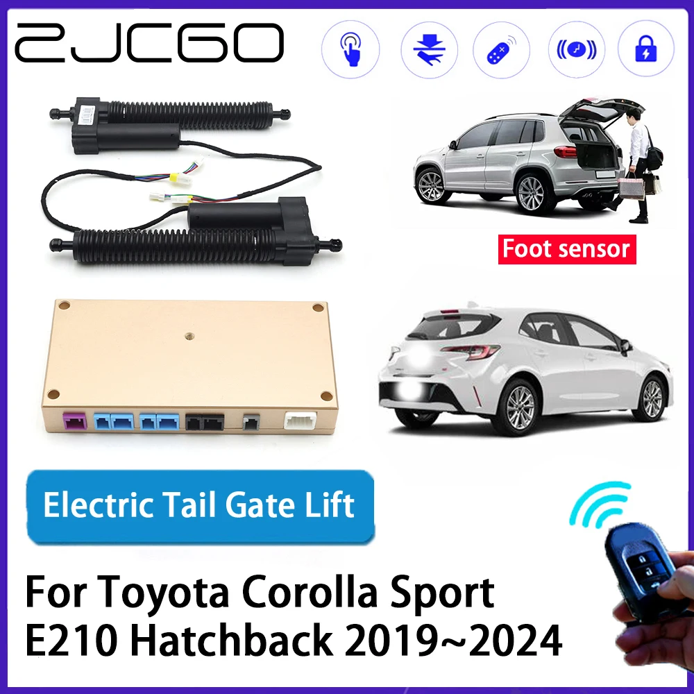 

ZJCGO Car Auto Trunk intelligent Electric Tail Gate Lift Automatic Tailgate for Toyota Corolla Sport E210 Hatchback 2019~2024