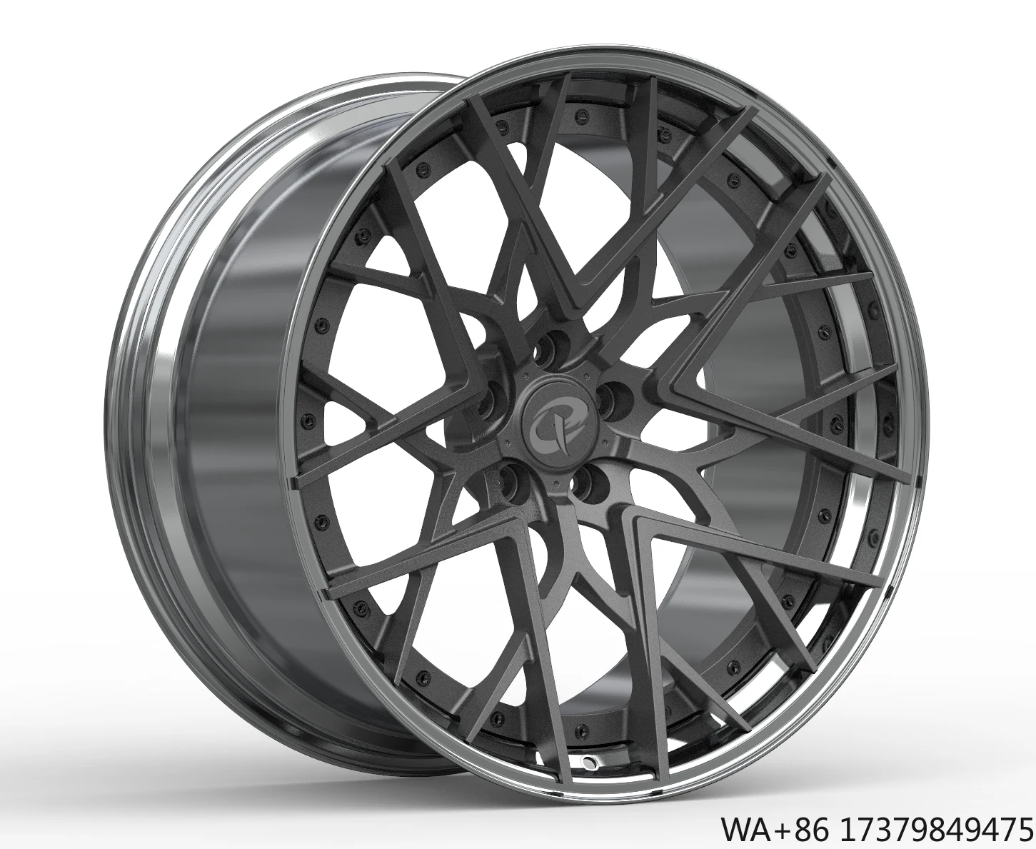 

Forgiato Polish Gray Mesh Spokes Rims Custom Aluminum Alloy Forged Car Wheels for Mercedes W211