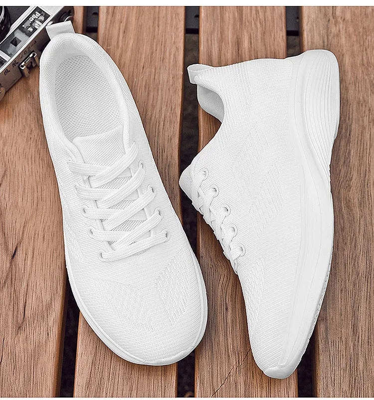 Lightweight Breathable Woven Soft sole Casual Durable Extremely elastic Mens heightening shoes Increase by 6/8/10 centimeters