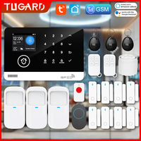 Tuya Cloud Alarm System: GSM WiFi Host w/Alexa for Home Security, Apartment Office Warehouse Kit