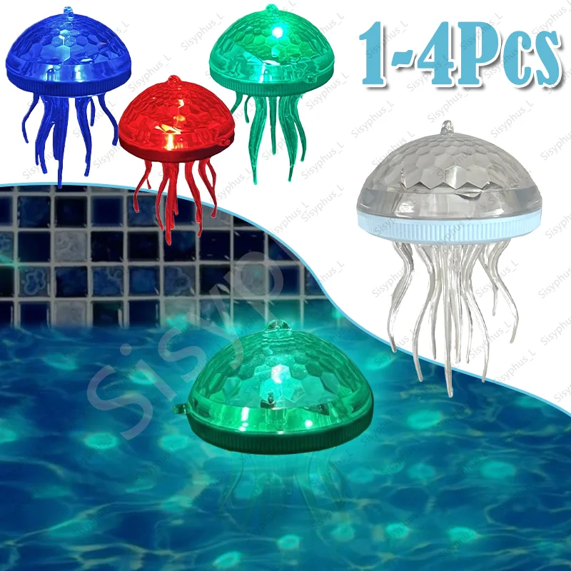

Solar Powered Jellyfish Light RGB Color Changing Floating Pool Decor Waterproof LED for Garden Party Bar Outdoor